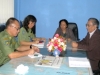Meeting with Provincial Marine and Fisheries Service
